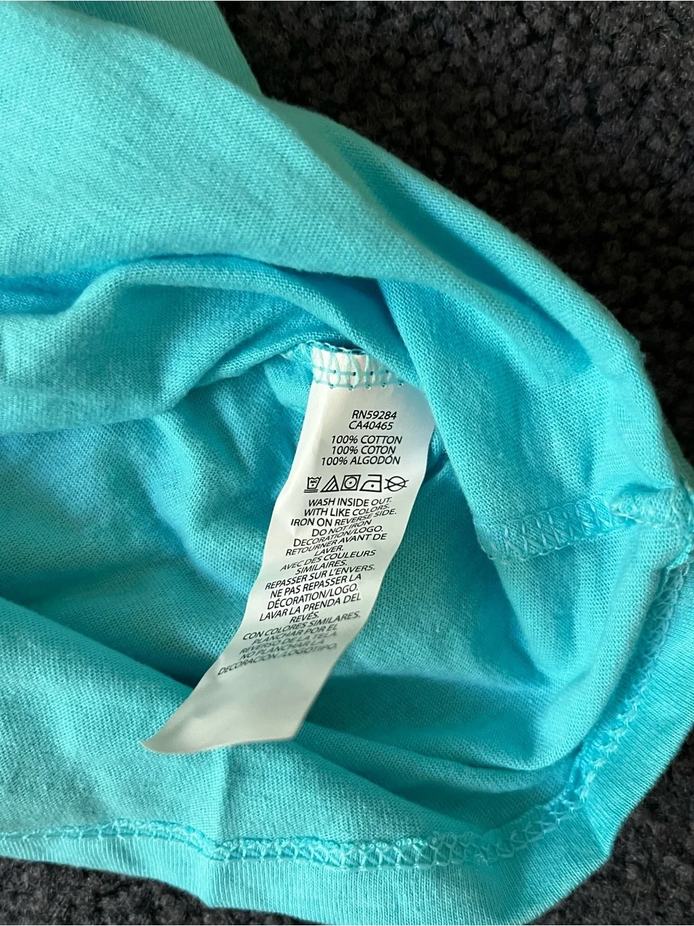The Children's Place Turquoise Floral Soccer Tee